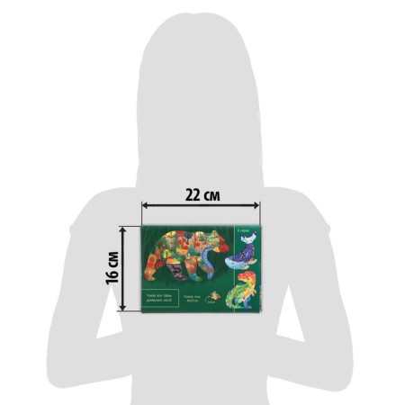 Figure puzzle "The owner of the forest"-3