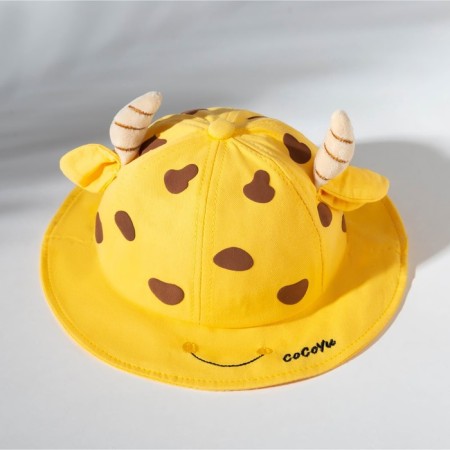 Panama for the girl "Layer" minku yellow color, rn 50