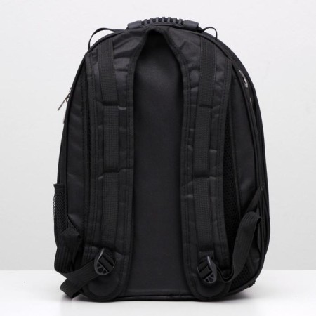 A backpack for carrying animals with a viewing window, 30 x 24 x 42 cm, red-white-2