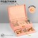 Steam for jewelry "Casket" 2 tiers, 17 × 23 × 10 cm, pink color