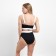 Separate swimsuit, black color, size 48 (42)