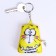 Antistress keychain “Mni is stronger, I am bastard!”, Cat, 7x7 cm