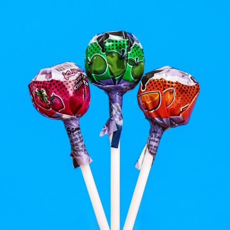 Caramel Lollice "Kuromi Sweet Bar", on a stick, assorted, 11 g-2