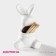 Tenthoper of the denture “Bunny”, 5.5 × 5 × 9 cm, white color
