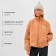 Women's jacket minku, beige color, rr 46