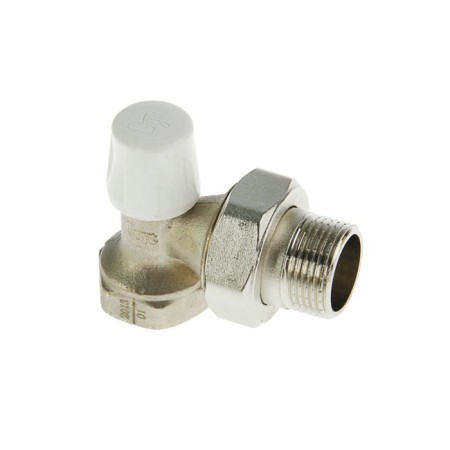 Ogint valve for a 3/4 radiator, corner
