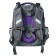 School backpack 38 x 30 x 16 cm, ergonomic back, stavia "soap bubbles", gray