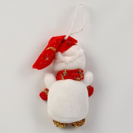 Soft toy "Snowman" on the suspension, color mix-1