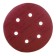 Circle of abrasive grinding bison 35350-150-180, perforated, P180, 150 mm, 5 pcs.
