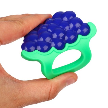 Set of teeters "Berry", 3 pcs., Silicone + cooling, crumb I-5