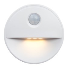 A lamp with a motion sensor 0.5W, 2LED, IP20, 7,2x7.2x2.5 cm