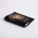 Cover for passport, black color