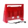 CENTEK CT-6141 heater, quartz, floor, 2000 watts, 20 m², red
