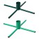 Fir tree stand, d = 51 mm, not collapsible, metal