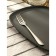 Torlet of stainless steel magistro "Amy", h = 20.5 cm, silver color