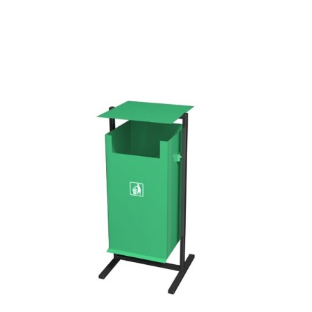 Urn 30 l "dwarf", green color