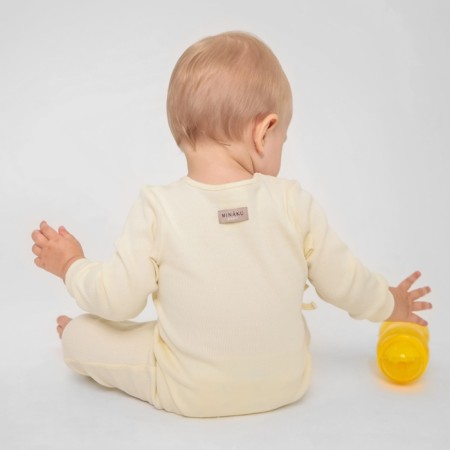 Combine Children's Minaku: Basic Line Baby, Milk color, height 62-68-3