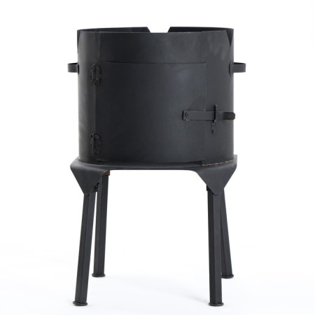 Bake under a cauldron 12 l, with a door and removable legs