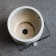 Kashpo "The pot that survived" 12x10x10cm, gray