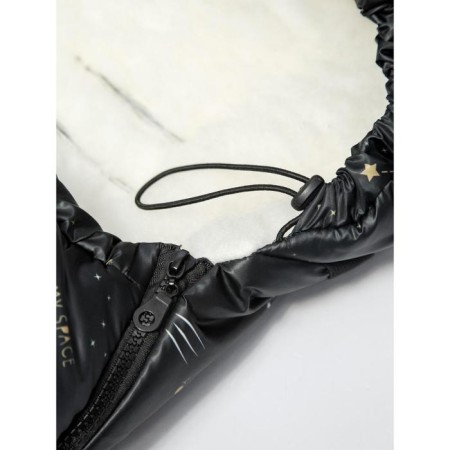Envelope winter fur Amarobaby Snowy Baby "Cosmos", black color, 85 cm-4