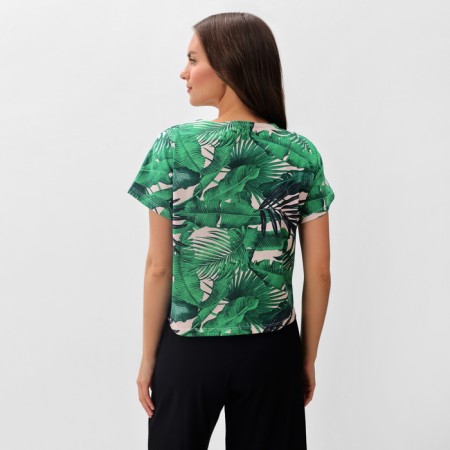 KAFTAN TROPIC T -shirt, green color, p. 48–50-3