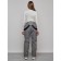 Semi-combinezone Dataled female, size 54, color light gray