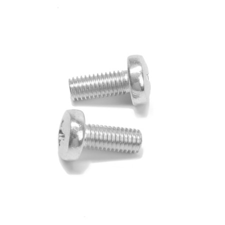 Screw, with a semicircular head, galvanized, Din7985, M5x12 mm, 1000 pcs-2