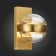 Wall lamp ST LUCE. SL1156.301.01. Bala. 1x5 W, G9, 4000K, 15x25 cm, brass color