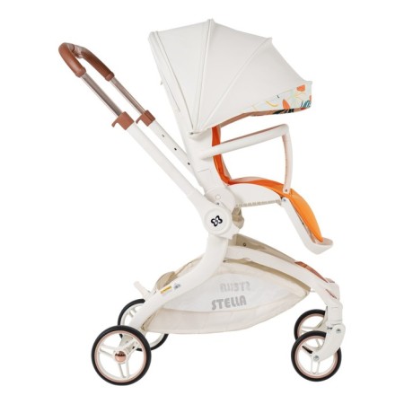 Walking stroller Farfello Stella STL, Color Perfect White-14