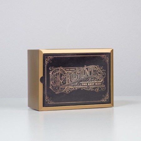 Gift folding box, packaging, "Gentleman", 20 x 15 x 10 cm-1