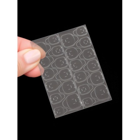 Sticky sticks for overhead nails, set of 6 sheets, transparent-1