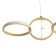 Judy chandelier LED 35W 3000-6000k gold 102xx120 cm