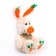 Soft toy "Rabbit", with carrots, Mix color