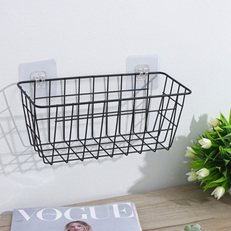 Basket for trifles of the share, 13 × 29 × 11.5 cm, black color-1