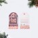 Schildik decorative for the gift "Enchanted time", 5.1 x 9.2 cm, New Year