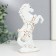 Souvenir Ceramics "White Horse on the Hids" with gold, 15 cm