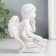 Polystone souvenir "Snowty Angel with the book" MIX 9.5x7.5x6.5 cm