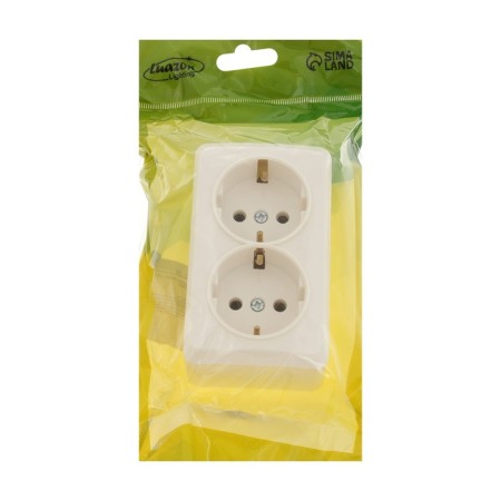 Double Luazon Lighting "League", 16 A, overhead, with salary, white-3
