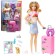 Doll "Barbie. Travel ", with a pet and accessories for travel