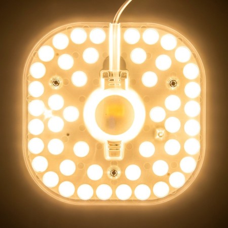 LED module with a built-in driver 160-250V 24W 2100 lm 2700k 16*16cm-2