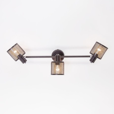 Sconces Citilux "Robin" CL535635, 45x25 cm, 3x40W, E14, brown color-3