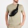 Lightning waist bag, black color