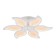 LED ceiling LED with Ambrella Light, Original, Fa459, 6xled, 90 watts, 6750LUM, 3000-6400K, white color.