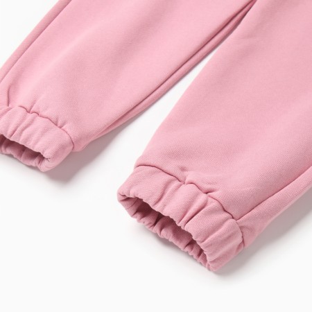 Костюм детский (джемпер, брюки) KAFTAN Hello р. 34 (122-128), розовый-4