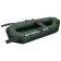 Yugana S 222 boat, olive color