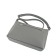 Women's bag (B2800-05140) Artificial leather + suede, gray, 1x210x30 cm