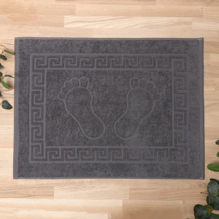 Terry towel for legs 50x70cm, gray 100% cotton, 400 g/m