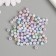Beads for creativity plastic "Balls of pearl gradient" d = 0.6 cm set 100 pcs