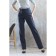 Female trousers, size 48, blue color
