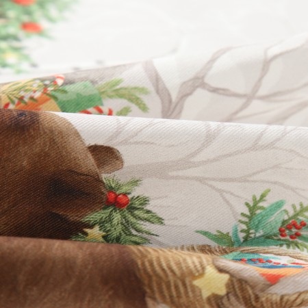Set of Gift Ethel "Forest Beasts": a towel 40x70 cm, a baking form, a grasp-3